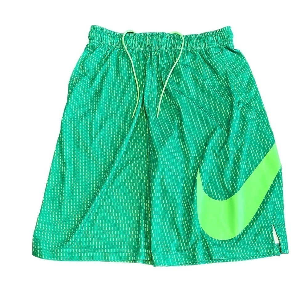Nike, Dri fit , shorts, green , size med , 28-22